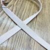 OEM Custom Color Size 18mm Durable Shiny Bra Elastic Strap Glossy Polyamide Shoulder Straps Bra Elastic Band
