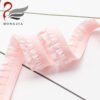 Excellent Quality Nylon Stretch Wooden Ear Lace Trims Ribbons Baby Shoes Garment Elastic Band for Sewing