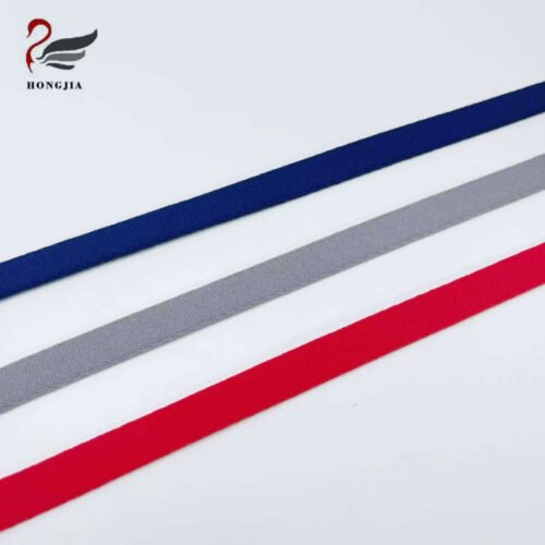 Factory Wholesale Single-sided Fluffy Elastic Band Nylon Elastic Tape Bra Shoulder Elastic Strap for Bra Accessories