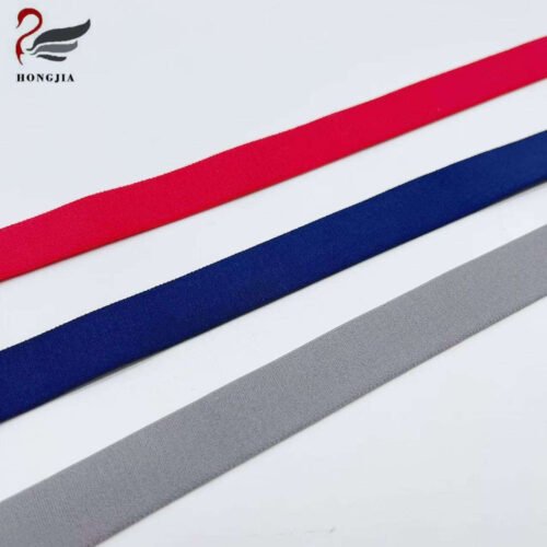 Factory Wholesale Underwear Jacquard Elastic Band Nylon Ribbing Webbing Shoulder Strap Lingerie Elastic Tape