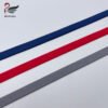 Factory Sales Custom logo Color Velvet Jacquard Elastic Band Nylon Soft Elastic Webbing Bra Elastic Strap