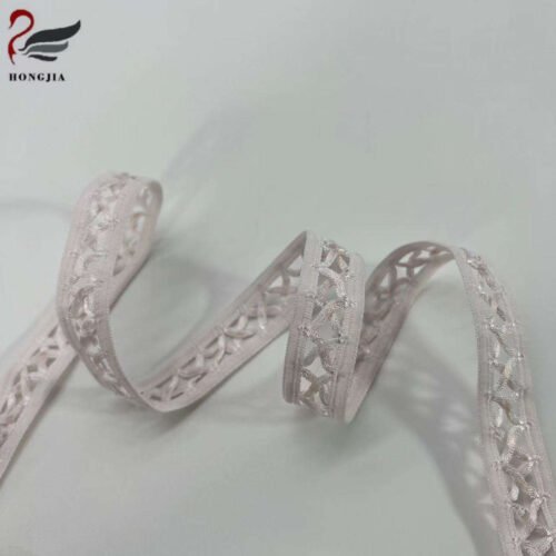White Crochet Elastic Tape Hollow Sewing Garment Webbing Soft Mesh Elastic Band for Clothes