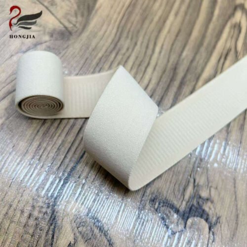 Factory Wholesale 25mm Polyamide Elastic Waistband Underwear Plush Elastic Tape Woven Bra Elastic Strap