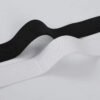 Wholesale Factory Custom Woven Elastic Tape Waistband for Underwear 25mm 30mm 40mm Bags Shoes Latex Jacquard Technics Time Lead