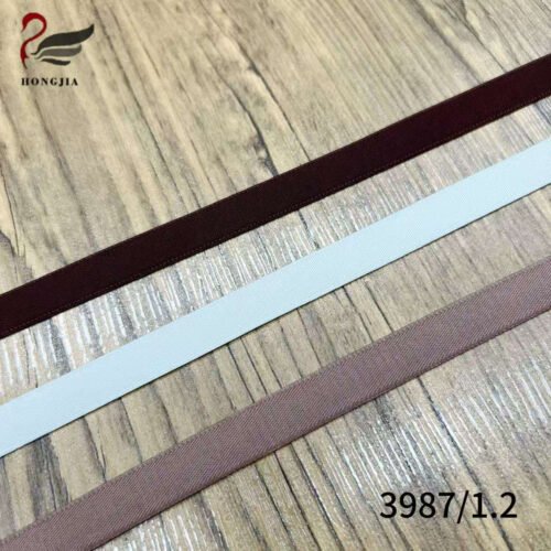 Premium 12mm Soft Polyamide Bra Elastic Band Woven Underwear Shoulder Strap Bra Elastic Strap