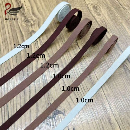 High Quality 10mm 12mm Soft Polyamide Bra Elastic Band Underwear Shoulder Strap Bra Elastic Strap for Lingerie Accessories