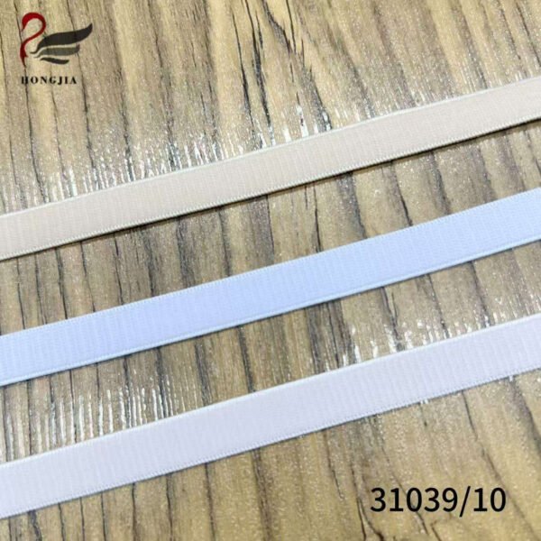 Customized Private Logo 10mm Skin Friendly Polyamide Underwear Elastic Band Anti-Slip Nylon Elastic Strap for Bra