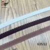 OEM Customized 12mm Soft Nylon Anti-Slip Elastic Band Bra Strap Polyamide Picot Edge Elastic Trim for Bra Underwear