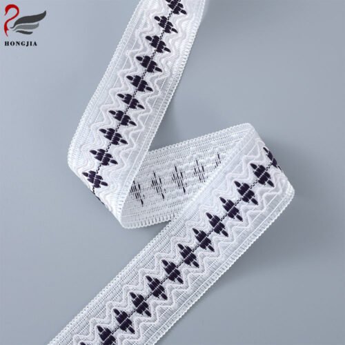 Beautiful Design Custom Knitted Elastic Band for National Clothes Folk Dress