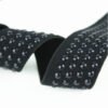 High Quality Accept Color Width Custom 0.8cm 1cm Bra Elastic Band With Printed Silicon Dots on
