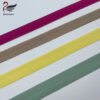 Factory Wholesale 10mm 20mm Fold Over Nylon Underwear Elastic Band Knitted Fold Over Elastic for Bra Strap