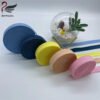 Custom logo Printed Shiny Elastic Band Nylon Herringbone Anti slip Knitted Binding Tape Fold Over Elastic Band