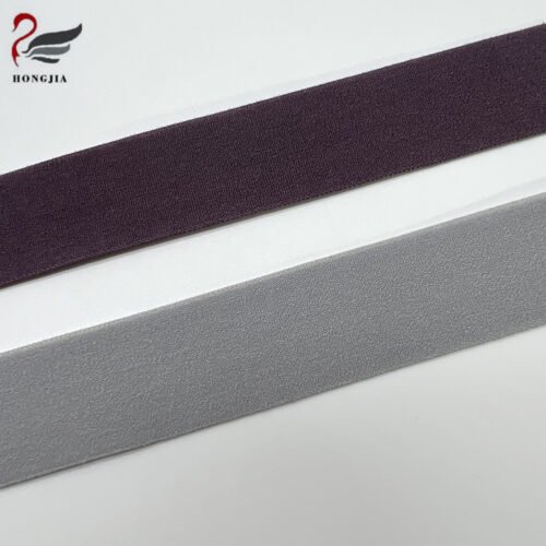 Wholesale Custom 10mm Nylon Colorful Soft Underwear Elastic Binding Bias Tape Fold Over Elastic Band