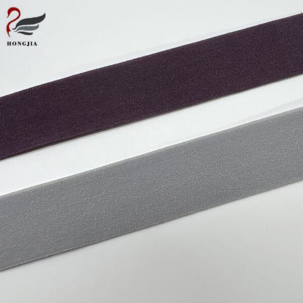 Wholesale Custom 10mm Nylon Colorful Soft Underwear Elastic Binding Bias Tape Fold Over Elastic Band