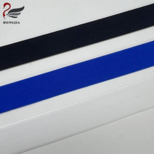 Factory Direct Sales Nylon Folding Edge Tape Underwear Elastic Band Plush Fold Over Elastic Band