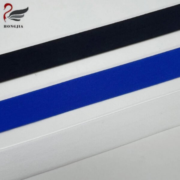 Factory Direct Sales Nylon Folding Edge Tape Underwear Elastic Band Plush Fold Over Elastic Band
