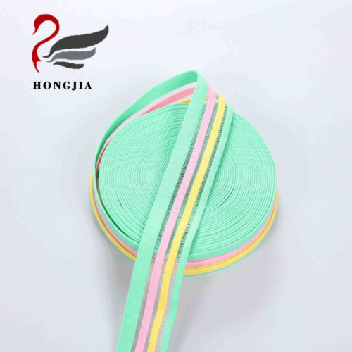 Eco-friendly Design Custom Your Own GYM Binding Tape Elastic Band for Pants and Sportswear