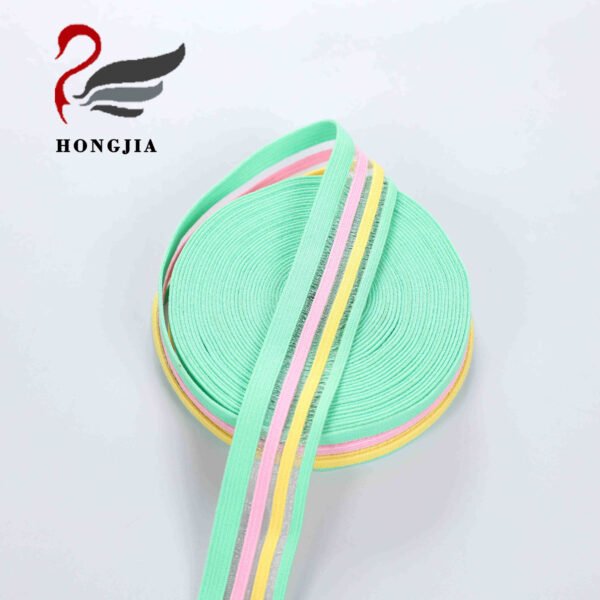 Eco-friendly Design Custom Your Own GYM Binding Tape Elastic Band for Pants and Sportswear