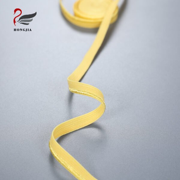 Main-01 High Quality Nylon Underwear Bra Elastic Band Adjustable Bias Piping Tape Shiny Bra Elastic Strap