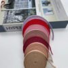 Factory Direct Sales Shiny Elastic Band Colorful Nylon Anti-slip Underwear Elastic Webbing Bra Strap Elastic