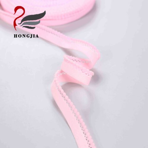 High Quality Fashion Mesh Elastic Waistband Reflective Bias Binding Tape for Bra Waist