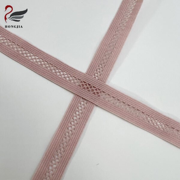 Custom Printed Jacquard Waistband Elastic Band for Bra Manufacturer Low Price Elastic Band