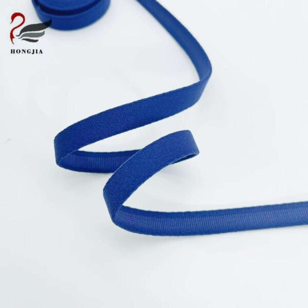 Factory Wholesale Single-sided Fluffy Elastic Band Nylon Elastic Tape Bra Shoulder Elastic Strap for Bra Accessories