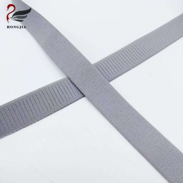 Factory Wholesale Underwear Jacquard Elastic Band Nylon Ribbing Webbing Shoulder Strap Lingerie Elastic Tape
