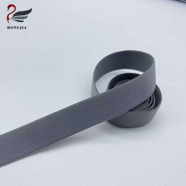 Wholesale Soft Fluff Nylon Jacquard Elastic Band Waistband Elastic Webbing Anti-slip Bra Shoulder Strap