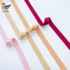 Wholesale 10mm Smooth Shiny Stain Bra Shoulder Strap Ribbing Elastic Band Bra Straps Elastic for Underwear Lingerie