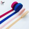 Customizable Multi-color Plush Anti-slip Elastic Bra Straps Nylon Knitted Underwear Elastic Band