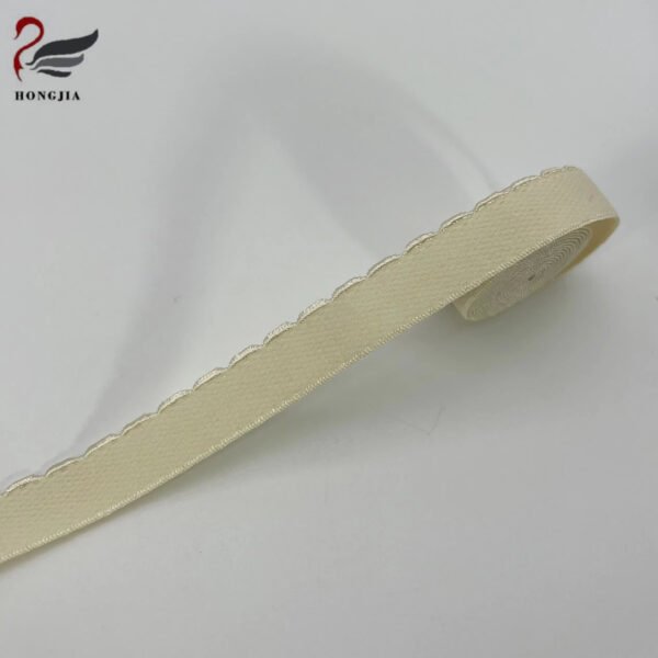 Wholesale Lingerie Picot Lace Elastic Band Soft Underwear Elastic Waistband Nylon Bra Elastic Strap