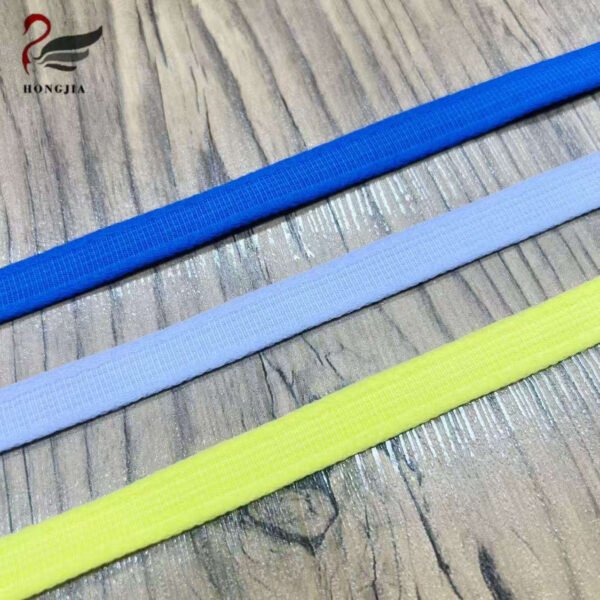 High Quality 12mm Plush Soft Underwire Channeling Polyamide Brushed Elastic Underwire Casing Tape for Lingerie