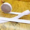 Custom logo Printing 18mm Underwear Elastic Band Nylon Elastic Bra Strap Picot Edge Jacquard Elastic Band