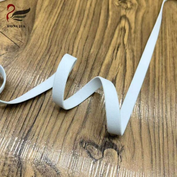 Main-02 High Quality 10mm Double-sided Plush Bra Elastic Band Elastic Underwear Shoulder Strap Non-slip Bra Elastic Strap
