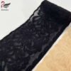 Crochet Jacquard Elastic Strap Knitted Fancy Waistband DIY Sewing Wide Lace Trim Elastic Band