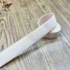 Custom Logo 25mm Polyamide Soft Non-slip Plush Lingerie Elastic Band Scalloped Picot Edge Elastic Bra Straps