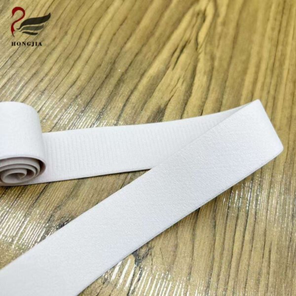 Custom 25mm Lingerie Soft Bra Elastic Tape Polyamide Elastic Bra Strap Skin-Friendly Bra Elastic Band for Lingerie