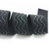 High Quality Accept Color Width Custom 0.8cm 1cm Bra Elastic Band With Printed Silicon Dots on