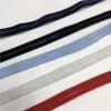 Wholesale Custom Color Soft Silicone Gripper Elastic Tape Anti-Slip Silicone Elastic Band for Garment