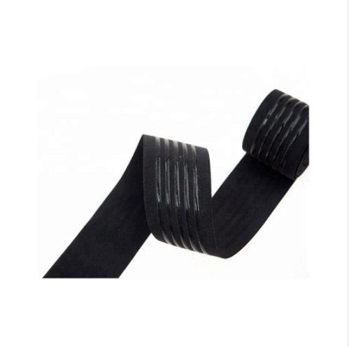 OEM ODM 8.0cm Wide Heavy Duty Non-slip Silicone Gripper Elastic Band Silicone Coated Elastic Waistband for Sportswear
