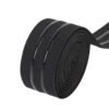 Custom Logo Black Durable Silicone Gripper Elastic Tape Non-slip Silicone Elastic Band for Garment