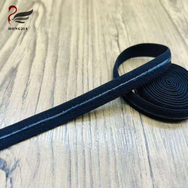 Main-02 12mm Soft Skin-friendly Silicone Elastic Tape Anti-Slip Silicone Gripper Elastic Band for Bra Straps Underwear Sportwear