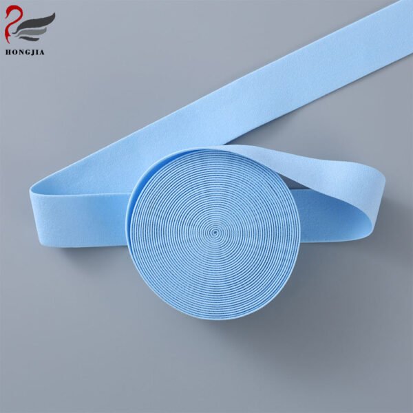 Custom 20mm 30mm Soft Comfortable Flat Bra Strap Elastic