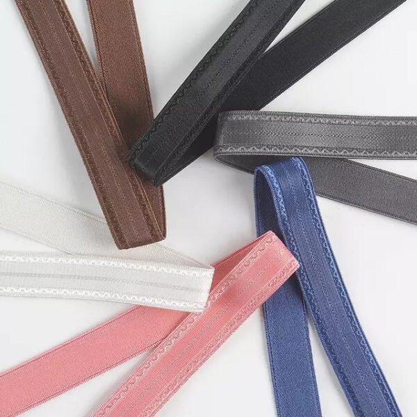 Wholesale Best Quality Water Stripe Elastic Shoulder Straps Underwear Lingerie Belts Good Looking Bra Elastic Strap