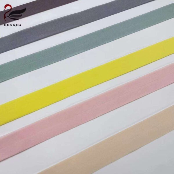 Wholesale Customized Color Bra Elastic Band Underwear Bra Nylon Solid Color Elastic Band