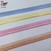 Custom Printing Nylon Spandex Knitted Bias Binding Elastic Tape Herringbone Fold Over Elastic for Underwear