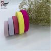 Main-02 Factory Custom Colorful Soft Elastic Binding Bias Tape Nylon Fold Over Elastic Band for Underwear