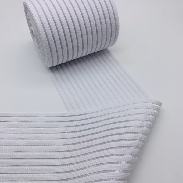 Breathable Customized Width Soft and Comfortable Knitted Fish Line Elastic Band for Sports Underwear