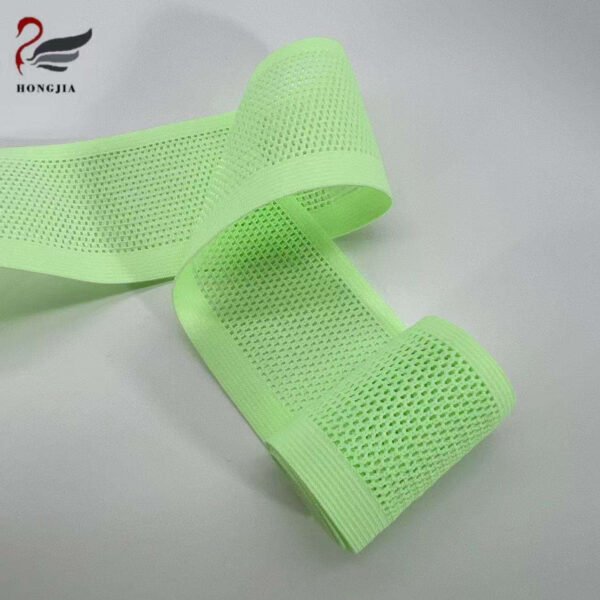 Main-02 High Quality Nylon Elastic Strap Hollow Mesh Webbing Garment Decoration Wide Elastic Bands for Clothing